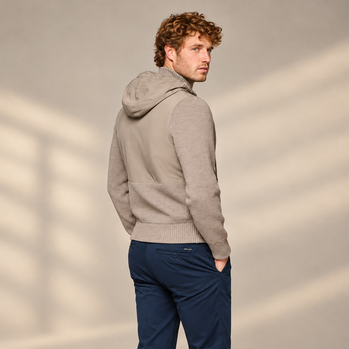 Chaqueta con Capucha para Hombre