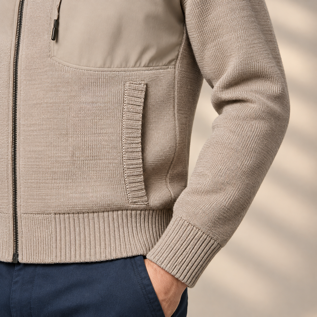 Chaqueta con Capucha para Hombre